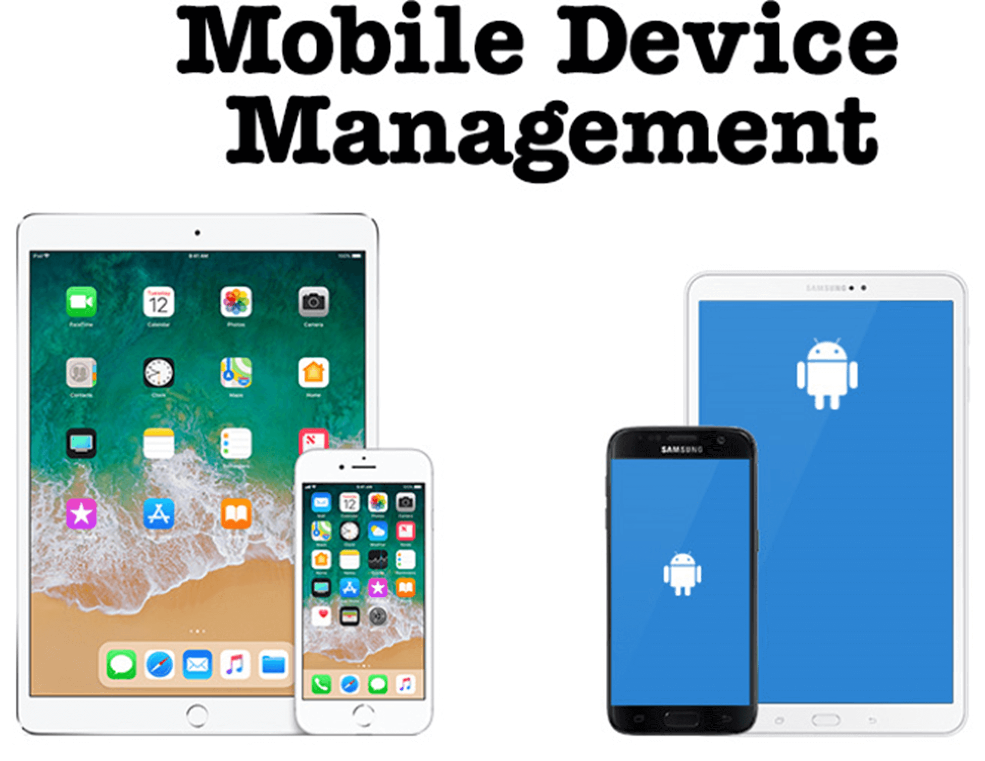 Management of mobile devices and mobile applications